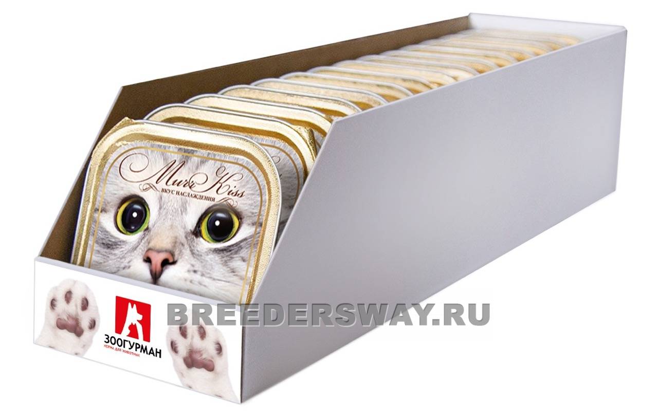 МУРРКИСС для кошек Ягненок с печенью ламистер 100гр